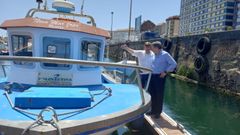 Jos� P�rez, patr�n mayor de Ribeira, y Jos� Antonio �lvarez, nuevo presidente de Portos