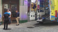 El atropello se produjo en la calle de la Iglesia.