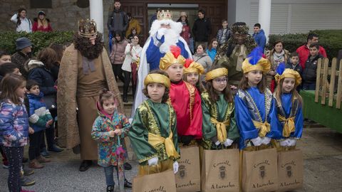 Reyes Magos en A Laracha