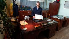 Luis Blanco Gomez, director el Museo del Ferrocarril de Galicia