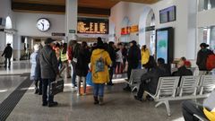 Una avera elctrica provoc retrasos en los trenes en toda Galicia esta semana 