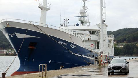 A medioda del 29 de noviembre, antes de lo previsto inicialmente, quedaba atracado en Celeiro el arrastrero importado de Escocia que ser espaol y pescar en aguas internacionales lirio que descargar en un puerto irlands