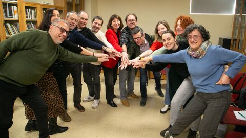 A Biblioteca Provincial acolleu a primeira reuni�n cos dinamizadores do proxecto da Deputaci�n da Coru�a