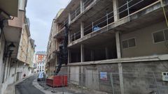 Edificio en la R�a da Cruz, en San Cibrao