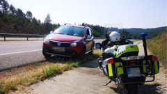 La Guardia Civil de Tr�fico de Ver�n consigui� interceptar el veh�culo r�pidamente