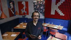 Diego Martnez es el chef y promotor de Kaleido, un restaurante de cocina creativa