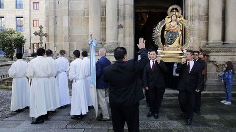 Procesin de Santa Mara Nai (Ourense).