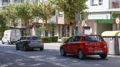 La calle Pena Trevinca est limitada a 30 kilmetros por hora.