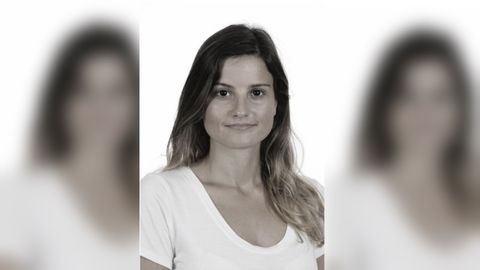 Lara L�pez Ares, psic�loga de la cl�nica compostelana Xuntos