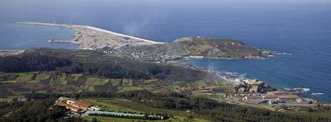 A la derecha el pol�gono empresarial de Suevos, un proyecto de Bruesa Inmobiliaria, empresa afectada por las expropiaciones.