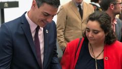 Pedro S�nchez y Teresa Vald�s-Sol�s