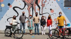 Las visitas tur�sticas por Lugo incluyen este a�o paseo a pie y en bici hasta murales art�sticos