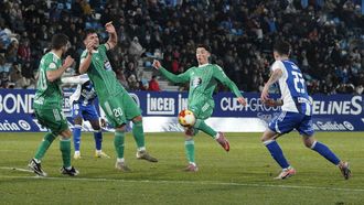 Partido del Racing de Ferrol en casa de la Ponferradina