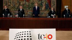 El rey, en el 40 aniversario de la entrada en funcionamiento del Tribunal Constitucional