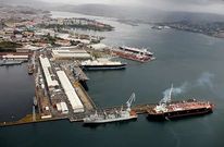 La unidad de e�lica marina se encuentra en la actualidad en las instalaciones de la antigua Astano.