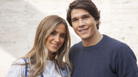 Mar�a Pombo y su marido Pablo Castellano