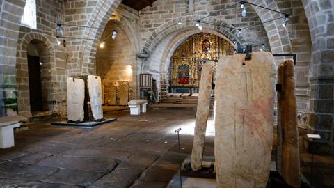 El cuerpo saponificado del antiguo capell�n se encontr� cuando se realizaron unas obras para instalar el nuevo retablo en la iglesia de Santa Mar�a A Nova de Noia