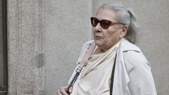 Carmen Pano a su llegada este jueves al Tribunal Supremo donde prosigue el juicio a �balos, Koldo y V�ctor de Aldama por el caso de las mascarillas, una presunta trama de corrupci�n para lucrarse con material sanitario durante la pandemia