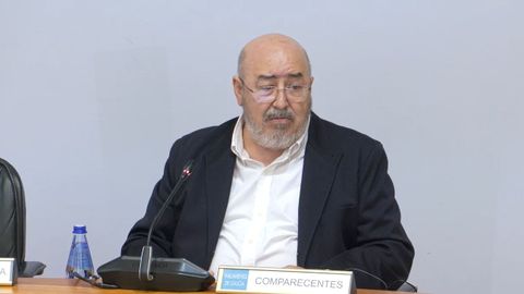 Roberto Garc�a, secretario general de Uni�ns Agrarias, en la comisi�n
