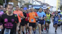 En la imagen, participantes en la carrera del a�o pasado