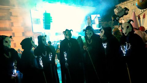 Carnaval de las Pe�as de Boiro