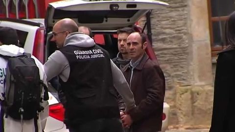 Javier Ledo, detenido como presunto autor de la muerte de Paz Fern�ndez 