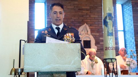 CELEBRACI�N DE LA VIRGEN DE LORETO EN EL EVA 10. ESTACION DE VIGILANCIA AEREA