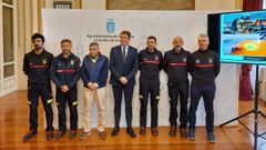 Presentaci�n de la memoria anual de los bomberos de A Coru�a
