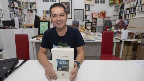 Modesto Fraga, no seu paso por Espiral Maior Foro (Carballo) 