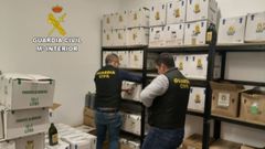 Imagen de archivo de un operativo de la Guardia Civil