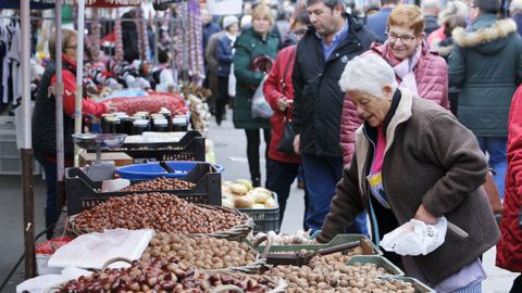 Feira de Santos, en Monterroso.