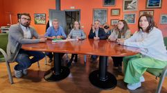 De izquierda a derecha: Juan Anta, Aurentino Alonso, Mara del Carmen Gonzlez, Elas Rodrguez, Mayra Martnez y Patricia Lamela.