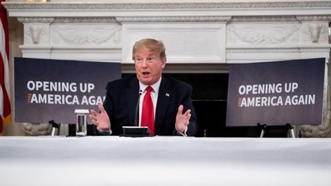 Los estudios descartan que Trump sufra efectos secundarios por la ingesta del medicamento