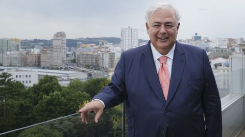 Luis de Valdivia, presidente de Ecoener, alaba la calidad del empresariado gallego