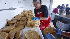 Ambiente en la Festa da Filloa el a�o pasado