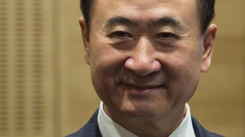 El millonario chino Wang Jianlin