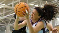 Marina Gea es una de las jugadoras que estaban cedidas en el Celta de baloncesto esta temporada.