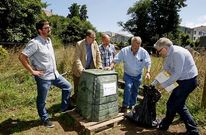 El Concello carball�s present� en julio el plan de compostaje dom�stico, el huerto ecol�gico municipal. 
