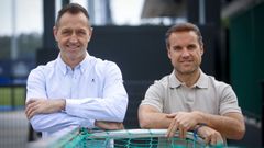 Jos� Manuel Aira y Jos� Moreira posan para La Voz