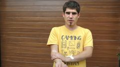 Vecino de�Lousame que busca a dos j�venes que le salvaron la vida