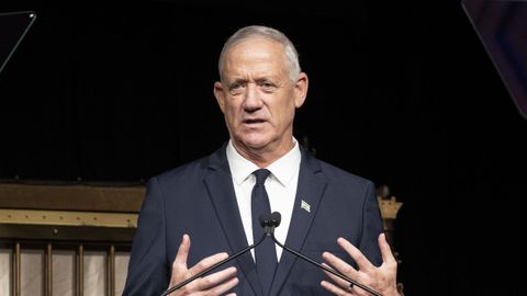 Benny Gantz, en una imagen de archivo.