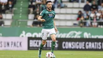 Jes�s Bernal en su etapa como jugador del Racing de Ferrol