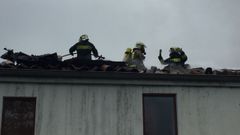 Arde casa san Lourenzo