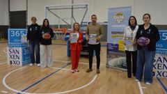 Presentaci�n del Campus de baloncesto del Celta que se celebrar� este verano en Sanxenxo