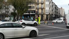 Prohibici�n de giro en la plaza de Ourense