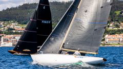 Imagen de una de las regatas del fin de semana