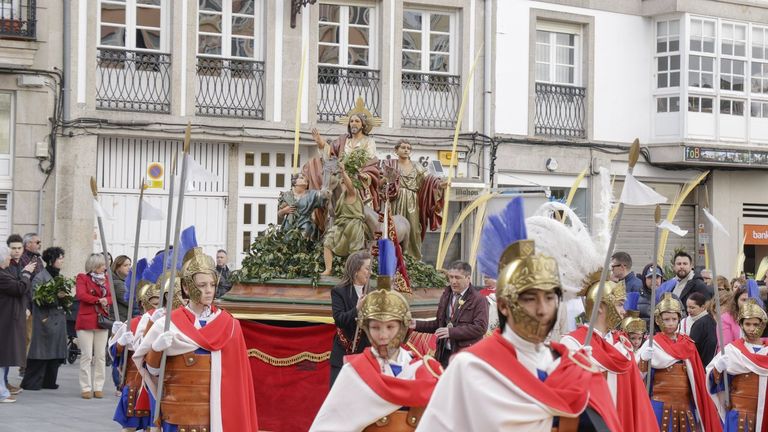 As procesi�ns relixiosas ocupan � maior parte da axenda cultural da semana.