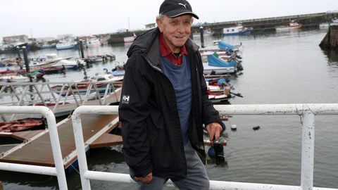 Juan Pérez Martínez, expatrón mayor de Ribeira y armador retirado