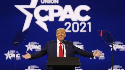 Trump en la conferencia pol�tica conservadora de Florida