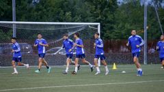 Imagen de un entrenamiento del Noia